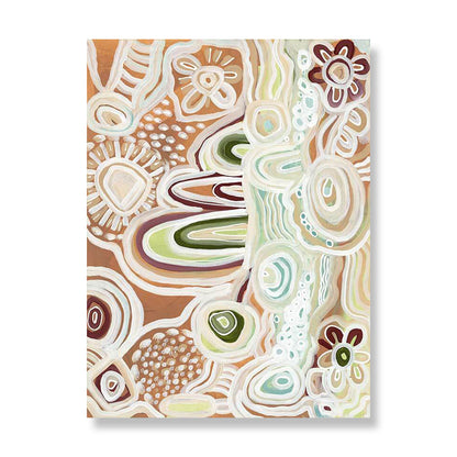 River Country Portrait Art Print