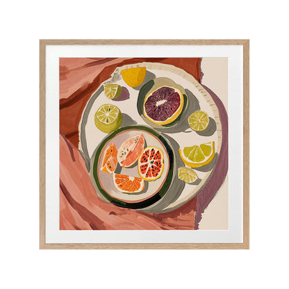 Sun-Soaked Fruit Art Print