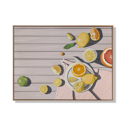 Summer Slice Landscape Art Print