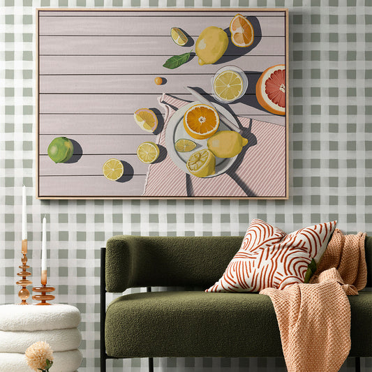 Summer Slice Landscape Art Print