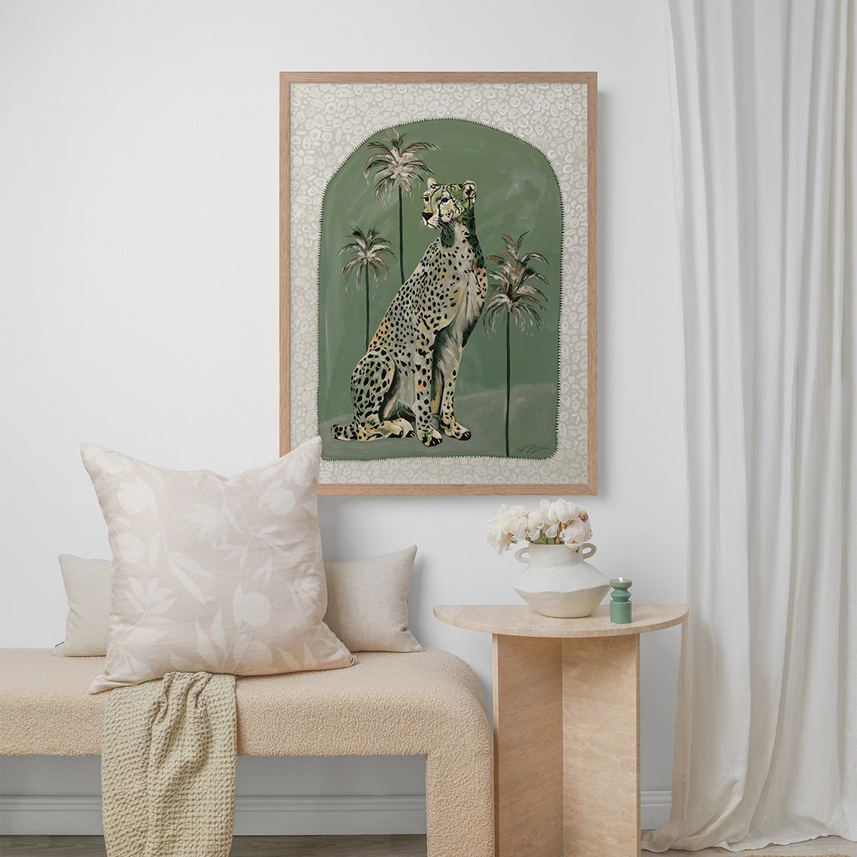 Thinking Of You Portrait Art Print