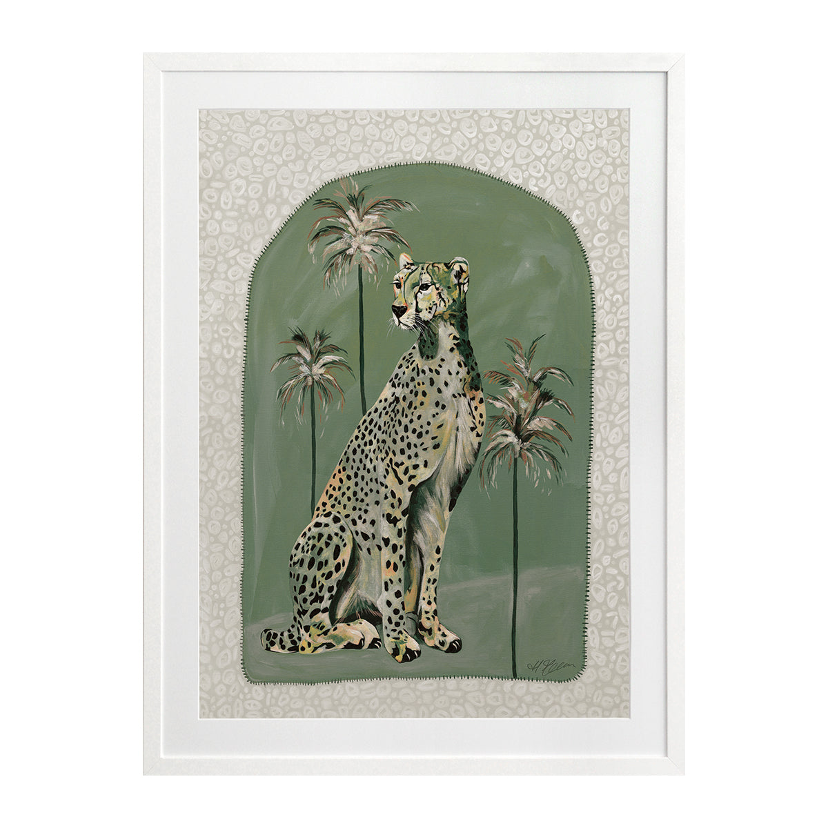 Thinking Of You Portrait Art Print