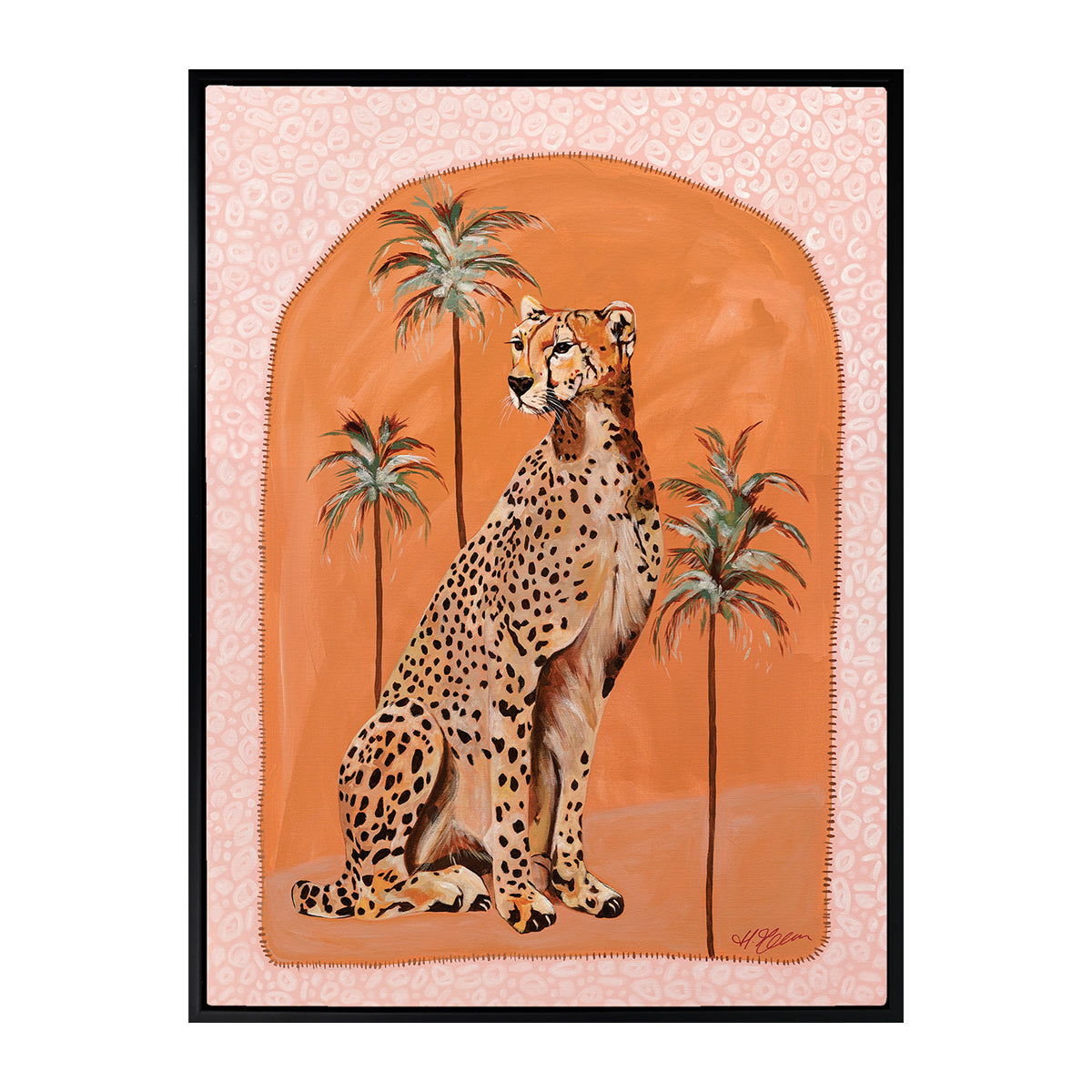 Thinking Of You Portrait Art Print