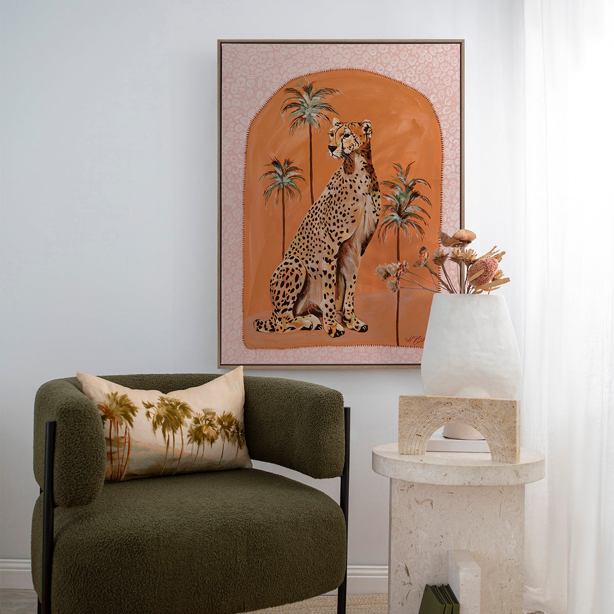 Thinking Of You Portrait Art Print