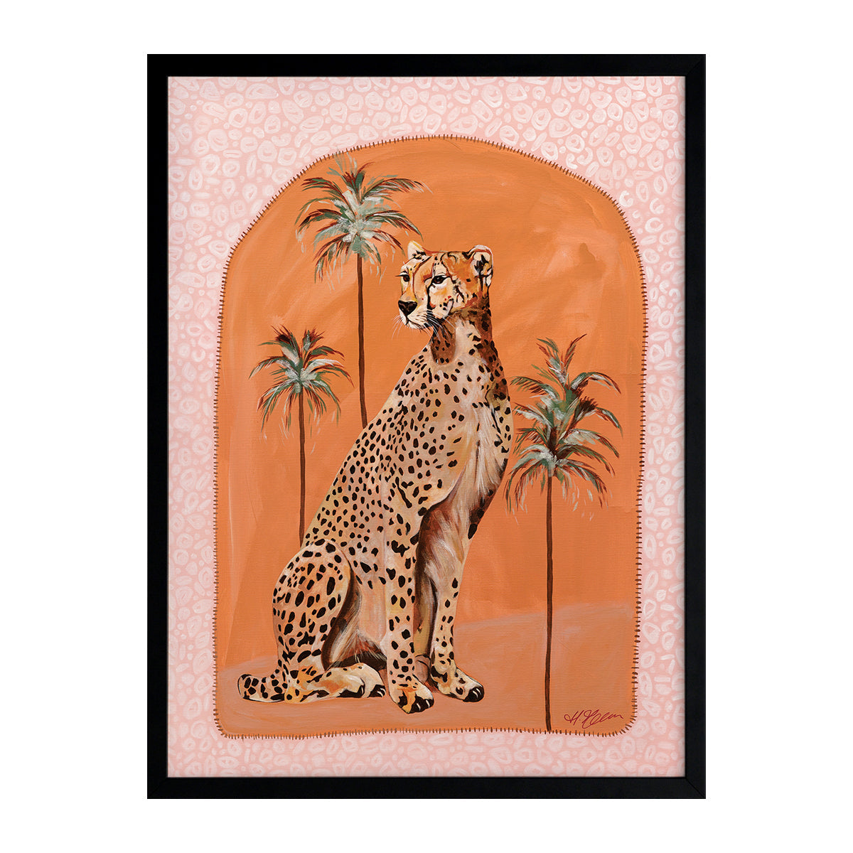 Thinking Of You Portrait Art Print