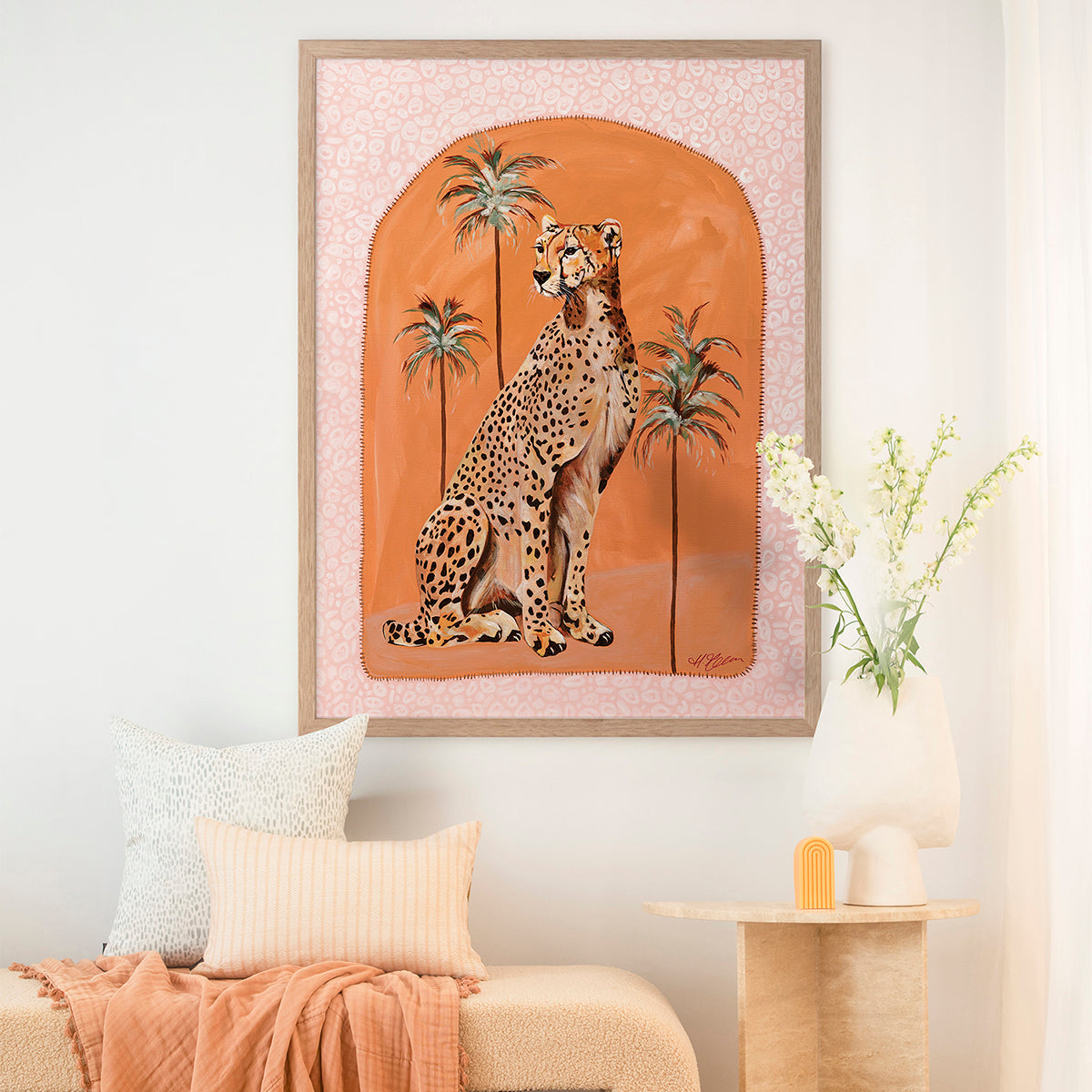 Thinking Of You Portrait Art Print