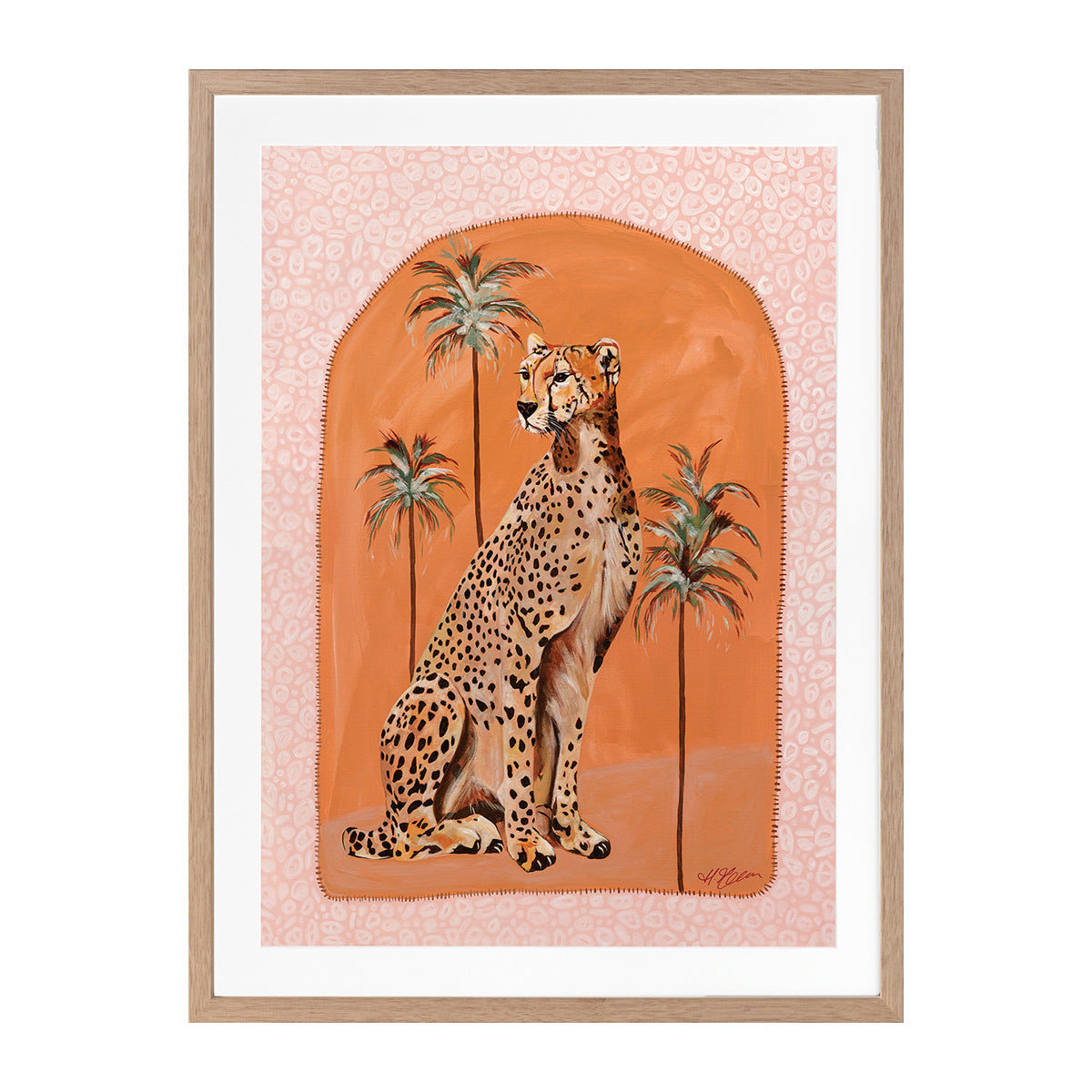 Thinking Of You Portrait Art Print