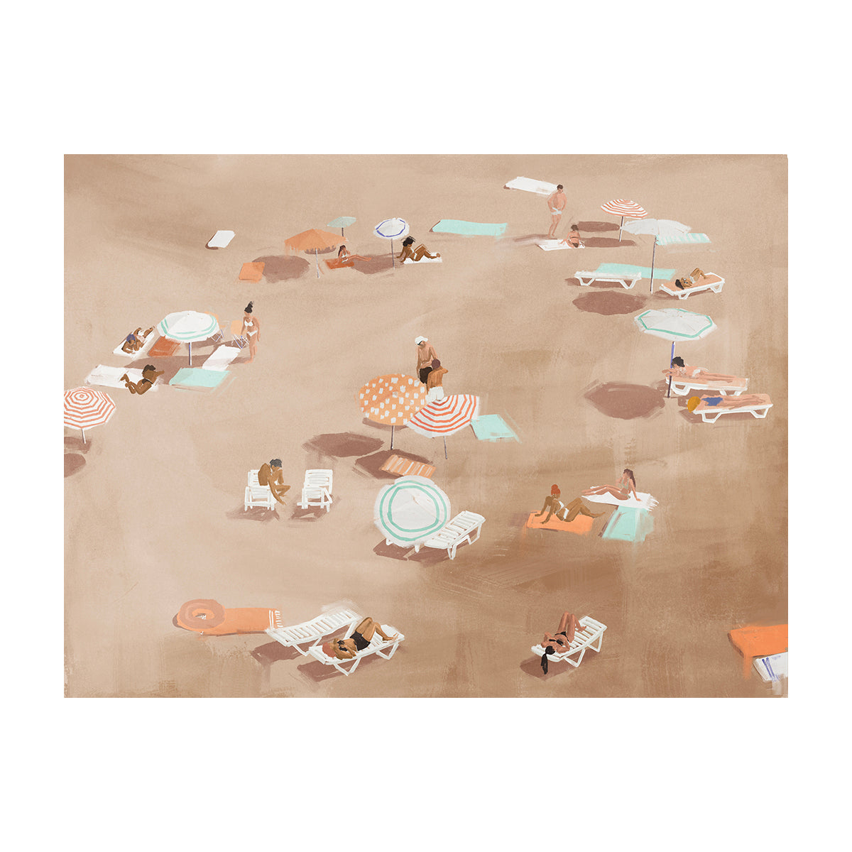 Under The Sun Landscape Art Print