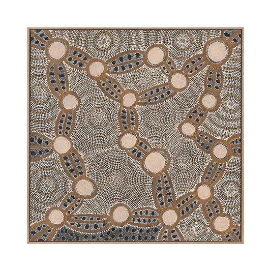 Wanakiji Jukurrpa Canvas Art Print