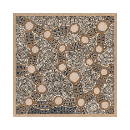 Wanakiji Jukurrpa Canvas Art Print