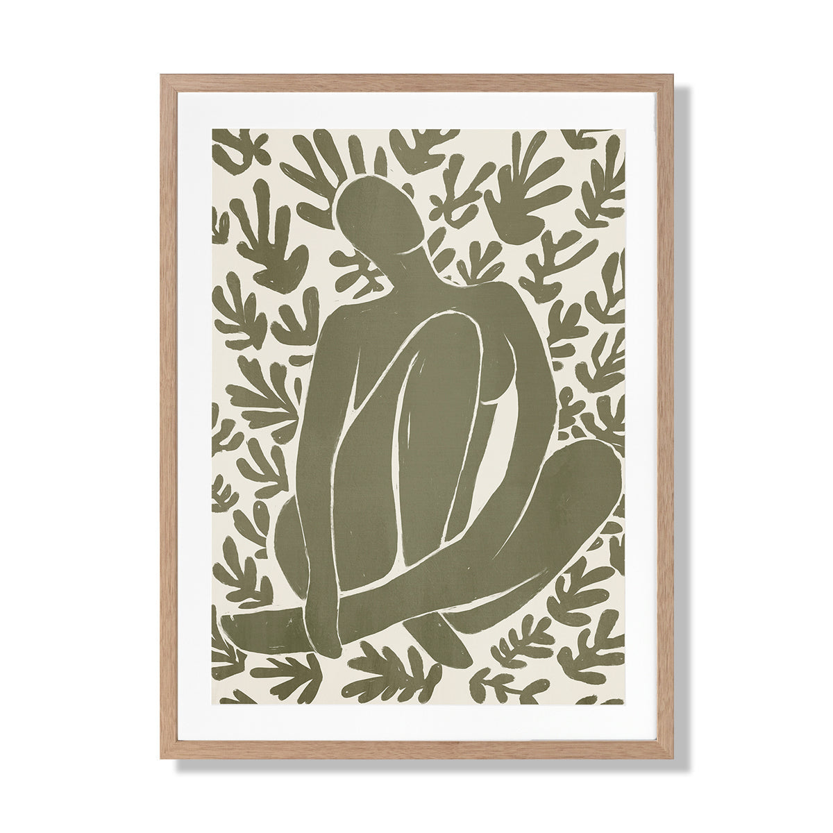 Wholeness I Portrait Art Print