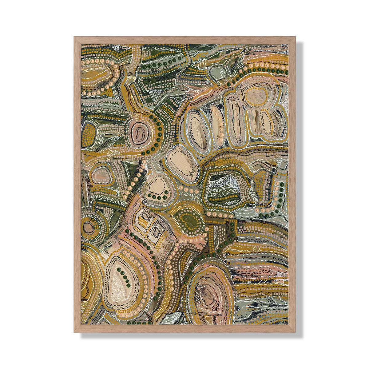 Wiraywinhangin Marramarra Portrait Art Print