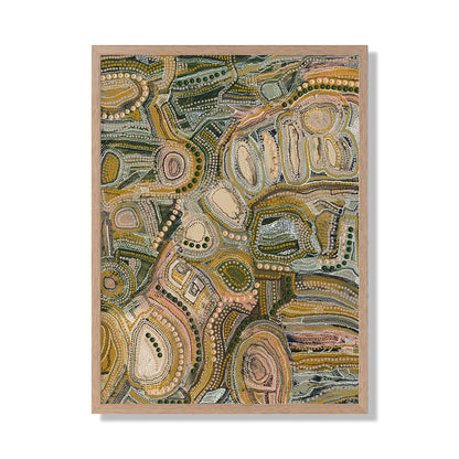 Wiraywinhangin Marramarra Portrait Art Print