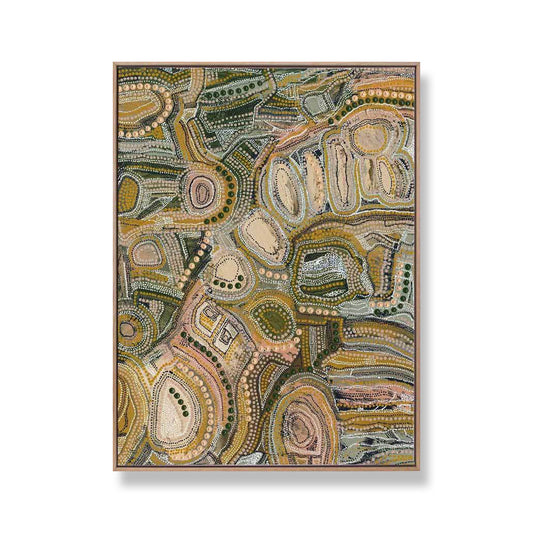 Wiraywinhangin Marramarra Portrait Art Print