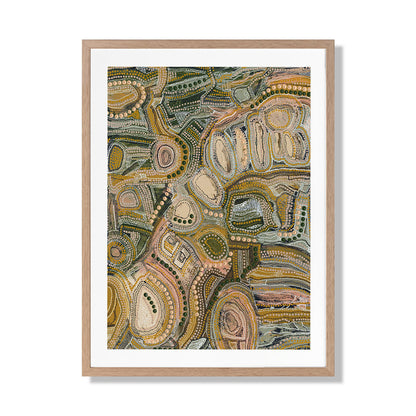 Wiraywinhangin Marramarra Portrait Art Print