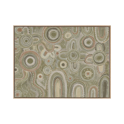 Yinaagang Green Landscape Art Print