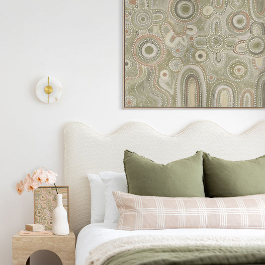 Yinaagang Green Landscape Art Print