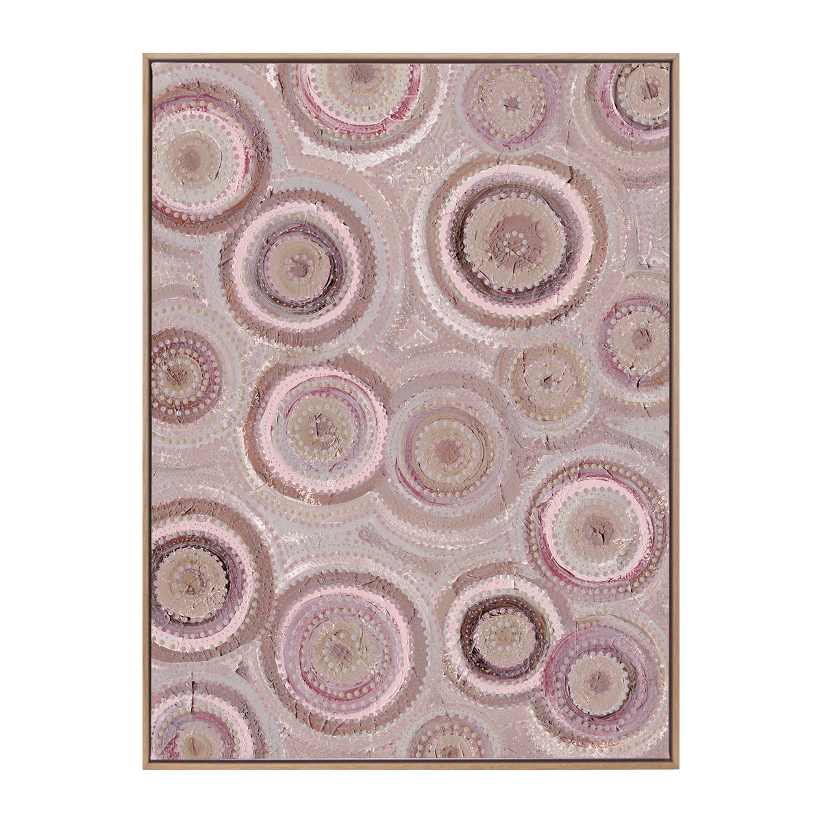 Nirrangi ll Purple Portrait Art Print