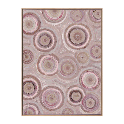 Nirrangi ll Purple Portrait Art Print