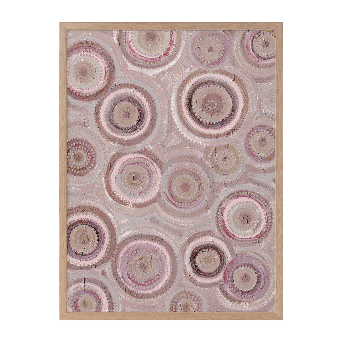 Nirrangi ll Purple Portrait Art Print