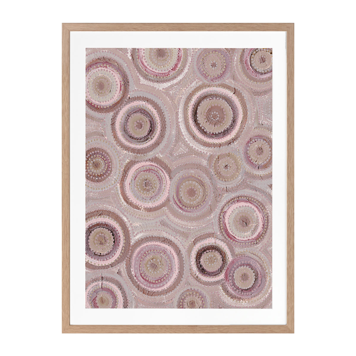 Nirrangi ll Purple Portrait Art Print