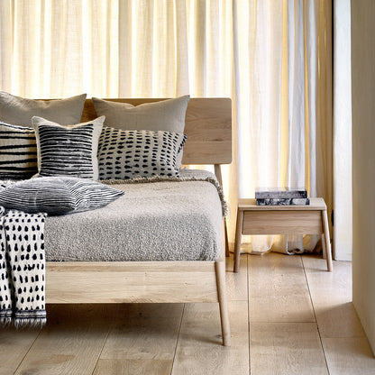 Air Queen Bed Frame (Oak)