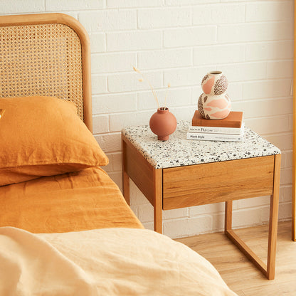 Avalon Terrazzo Bedside Table