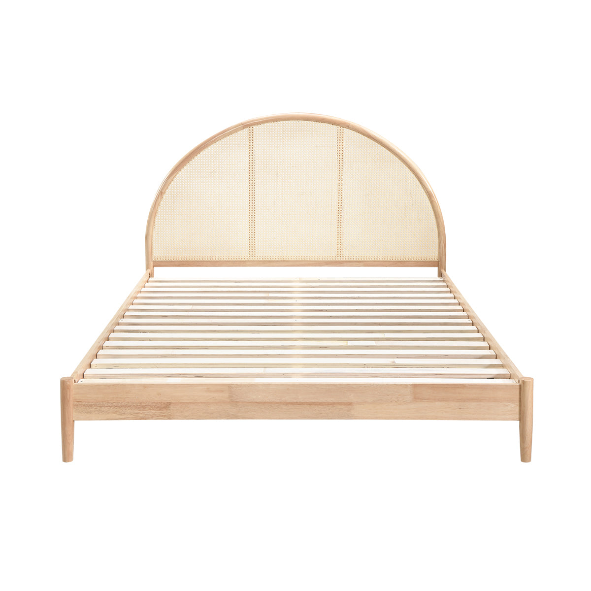 Avery Arch Rattan Double Bed (Oak)