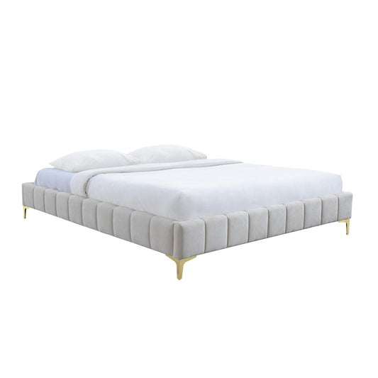 Georgia Fabric King Bed Frame