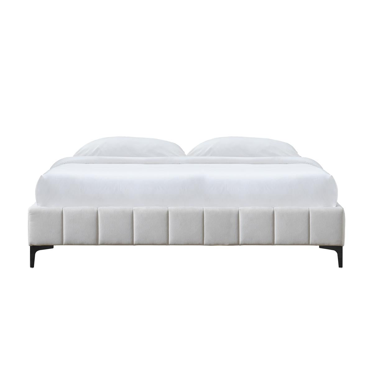Georgia Fabric King Bed Frame