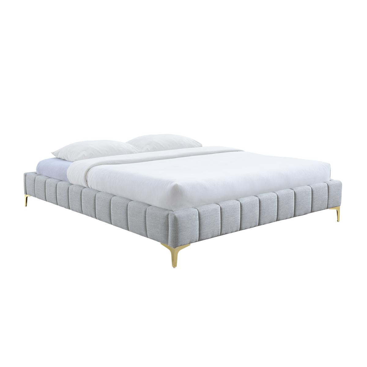 Georgia Fabric King Bed Frame