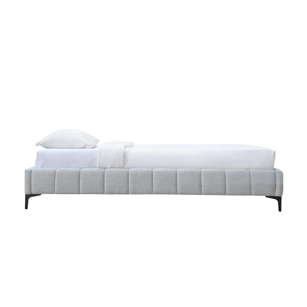 Georgia Fabric King Bed Frame