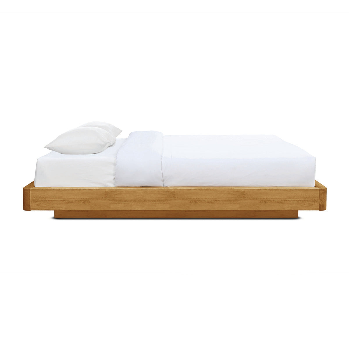 Kami Timber Platform Queen Bed Frame