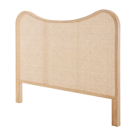 Capri Rattan Curve Bed Head