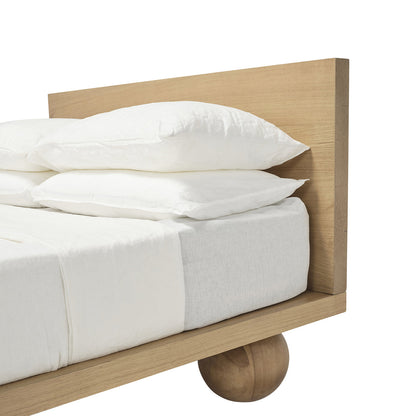 Yoko King Bed (Oak Natural)