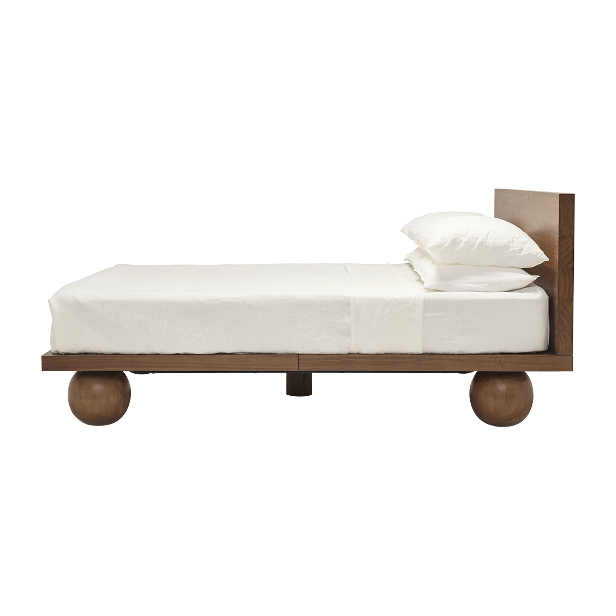 Yoko King Bed (Walnut Natural)