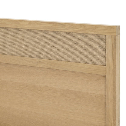 Arigato Timber Queen Bed (Oak)