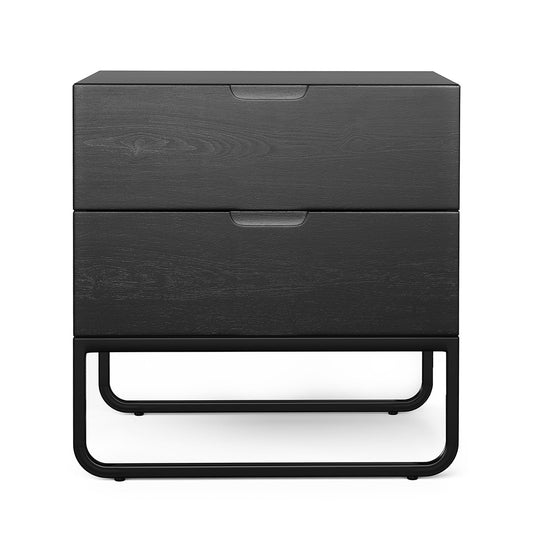Mila 2-Drawer Bedside Table