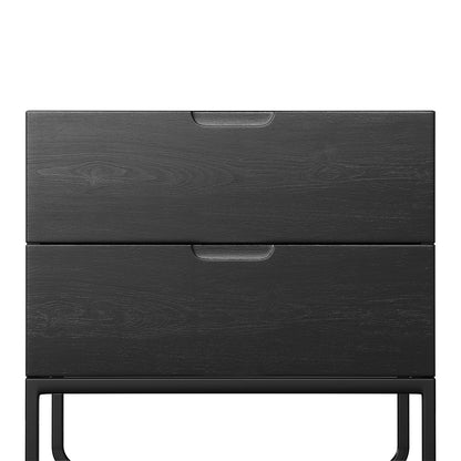 Mila 2-Drawer Bedside Table