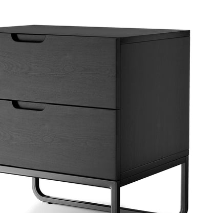 Mila 2-Drawer Bedside Table