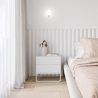 Mila 2-Drawer Bedside Table