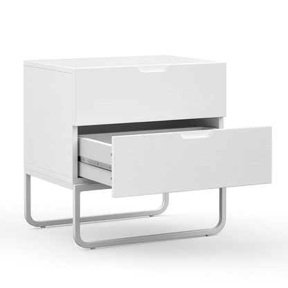 Mila 2-Drawer Bedside Table
