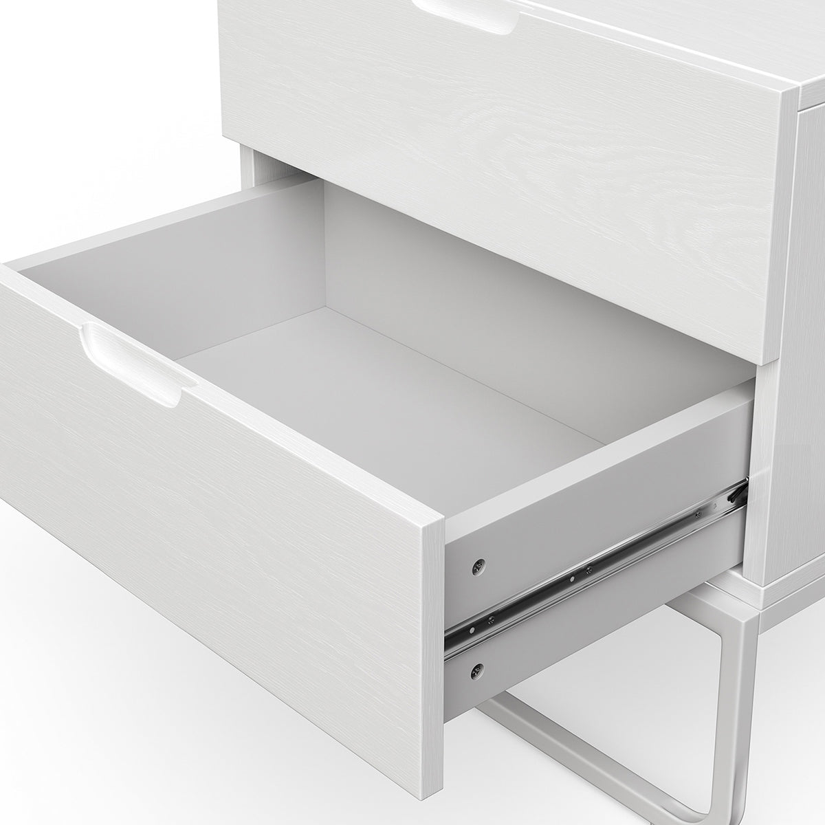 Mila 2-Drawer Bedside Table