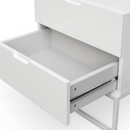 Mila 2-Drawer Bedside Table