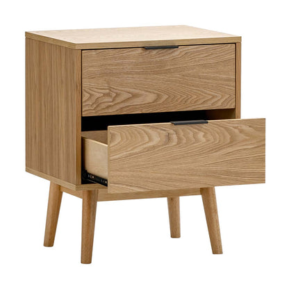 Reese 2 Drawer Bedside Table