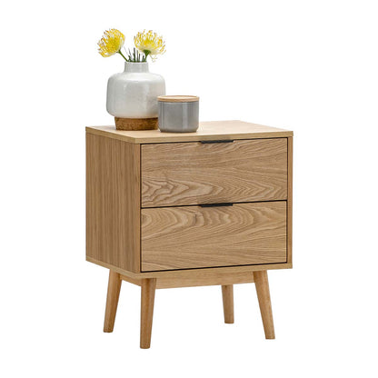 Reese 2 Drawer Bedside Table