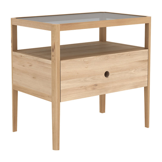 Spindle Bedside Table