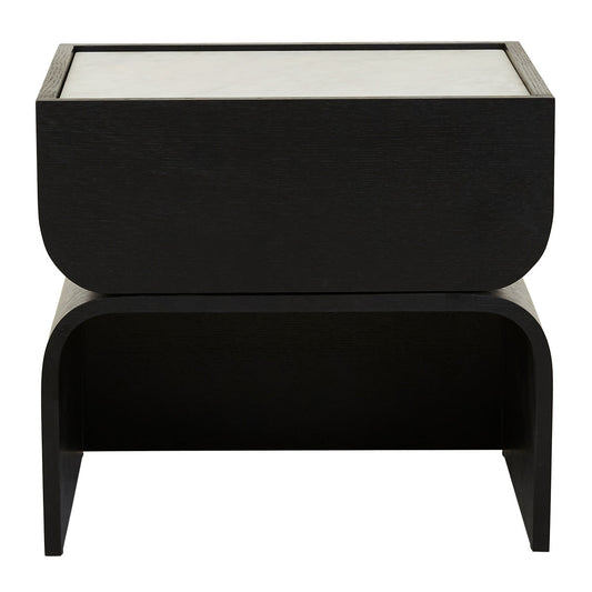 Artie Arc Marble Bedside