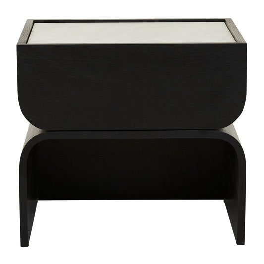 Artie Arc Marble Bedside
