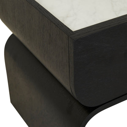 Artie Arc Marble Bedside